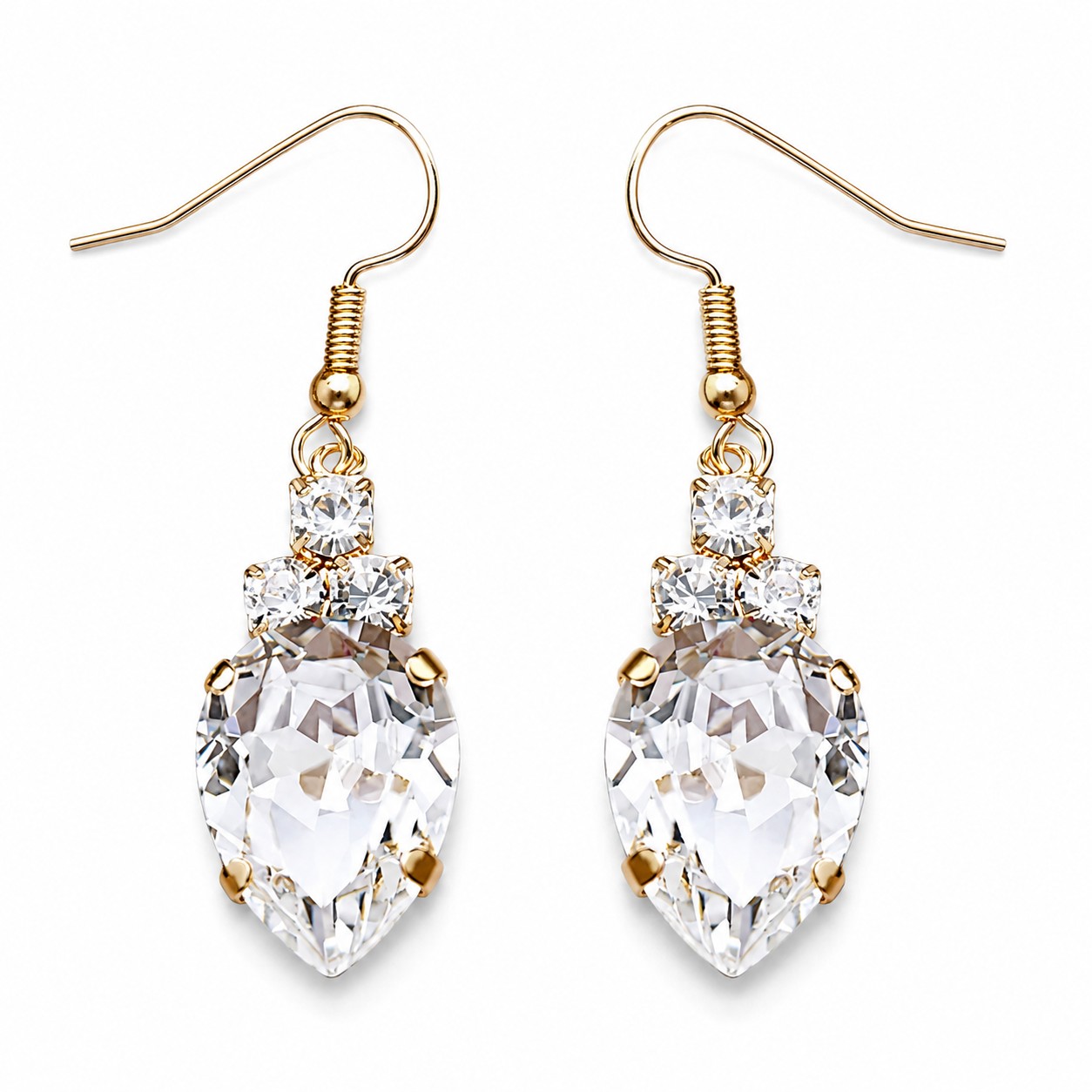 Auskarai „Leonora“ su Swarovski® kristalais