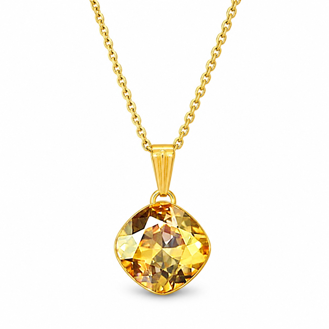 Pakabukas „Glare IV (Golden Shadow)“ su Swarovski® kristalais