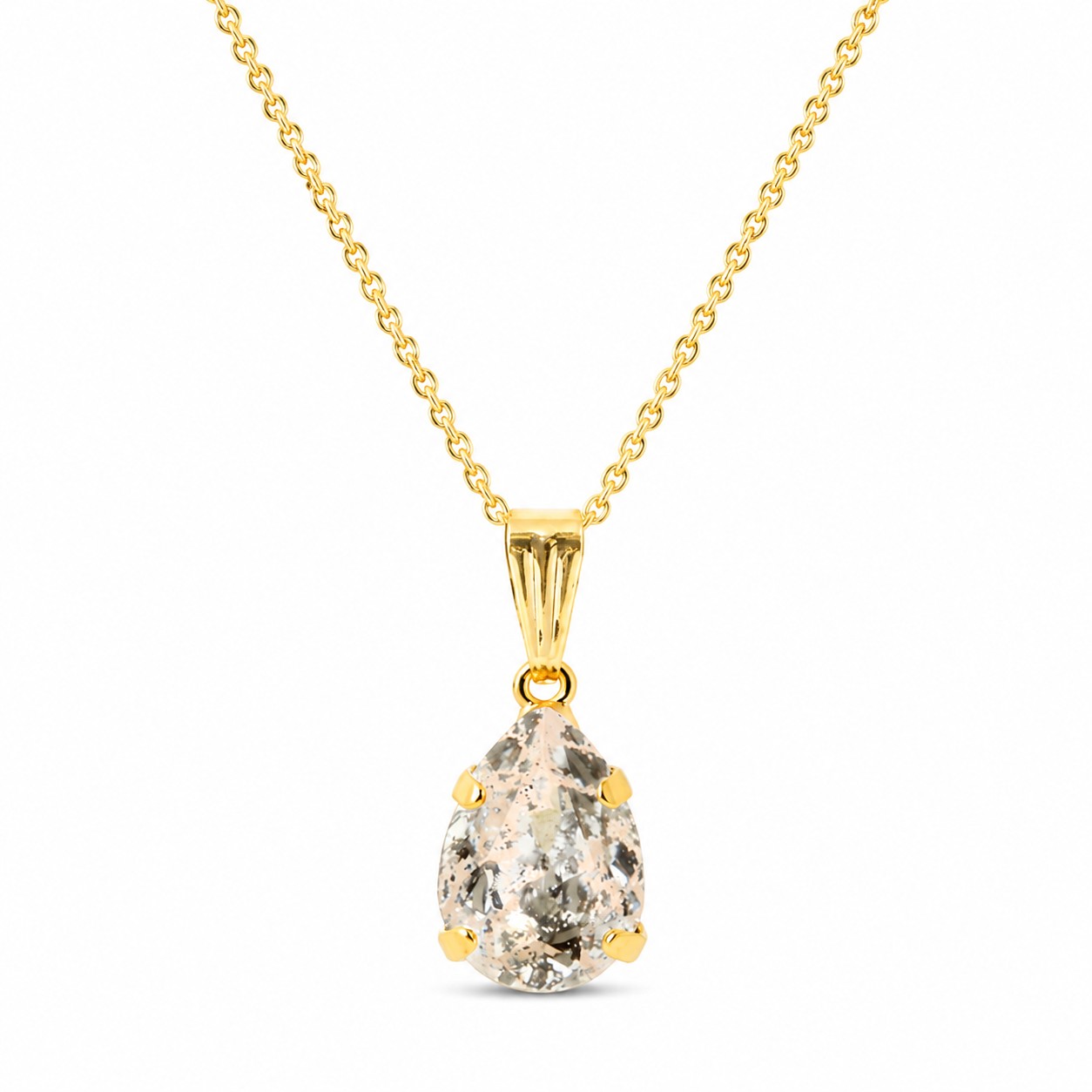 Pakabukas „Venus II (Rose Patina)“ su Swarovski® kristalais