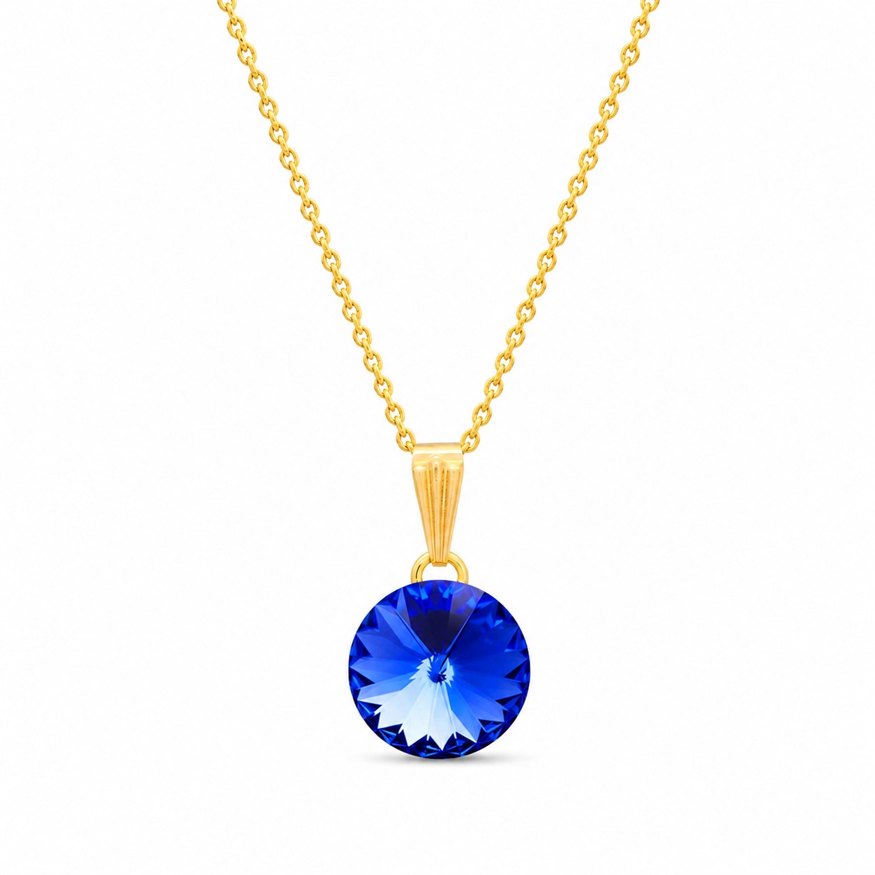 Pakabukas „Clarice II (Sapphire)“ su Swarovski® kristalais