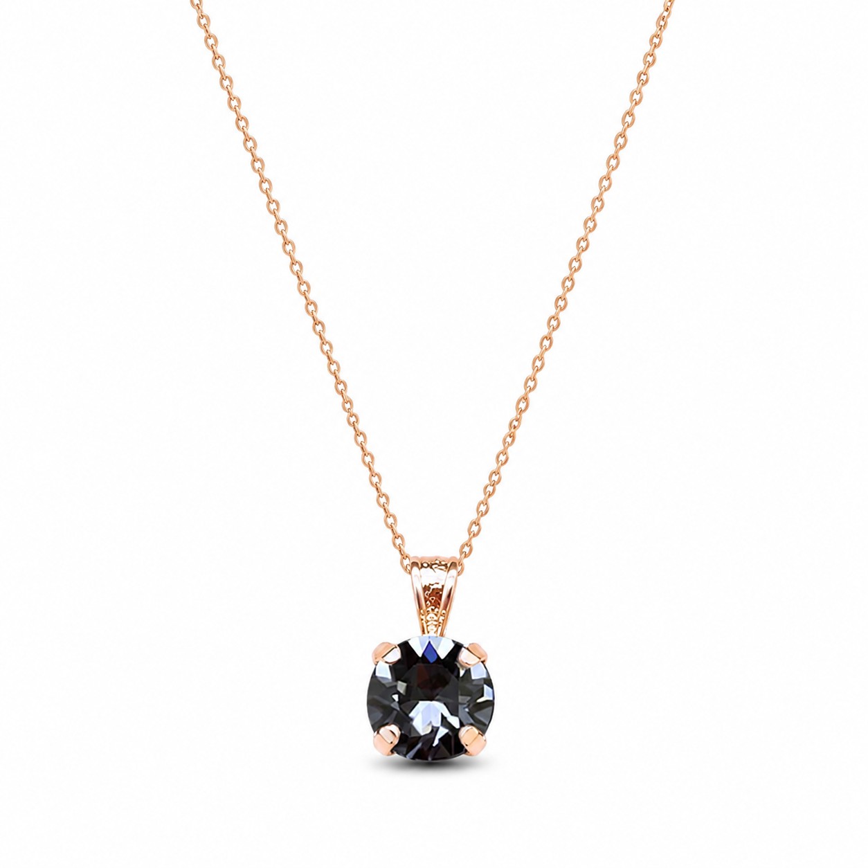 Pakabukas „Juno (Silver Night)“ su Swarovski® kristalais