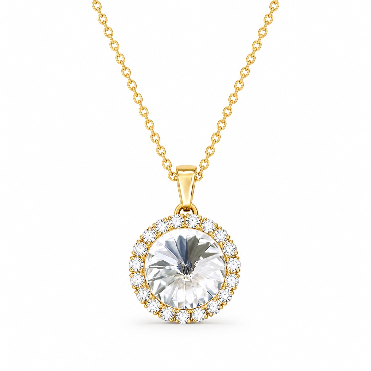 Pakabukas „Clarice“ su Swarovski® kristalais