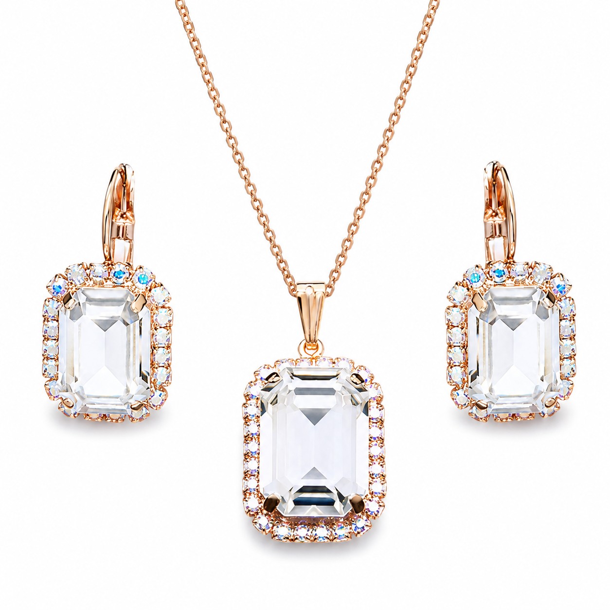 Papuošalų rinkinys moterims „Lourdes“ su Swarovski® kristalais