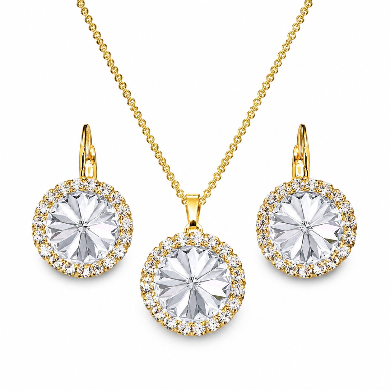 Papuošalų rinkinys moterims „Clarice“ su Swarovski® kristalais