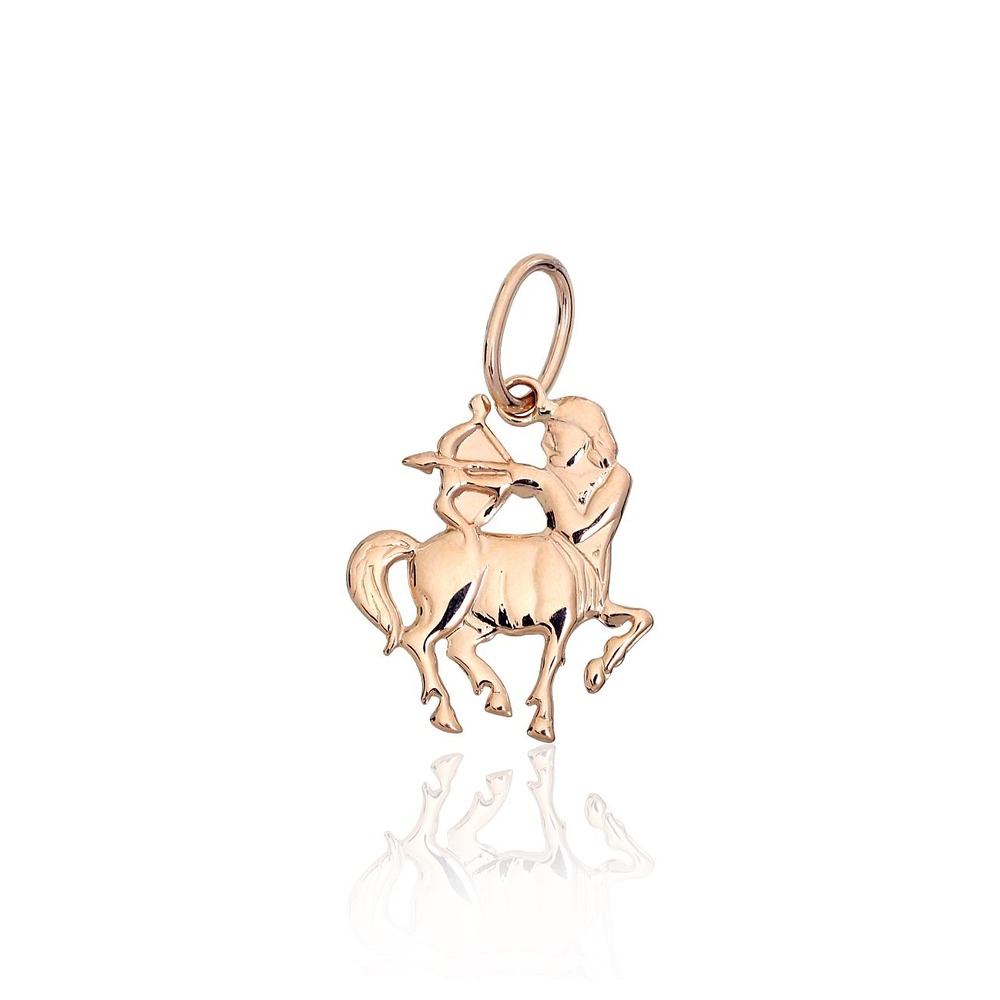 Auksinis zodiako ženklo pakabukas „Šaulys II“