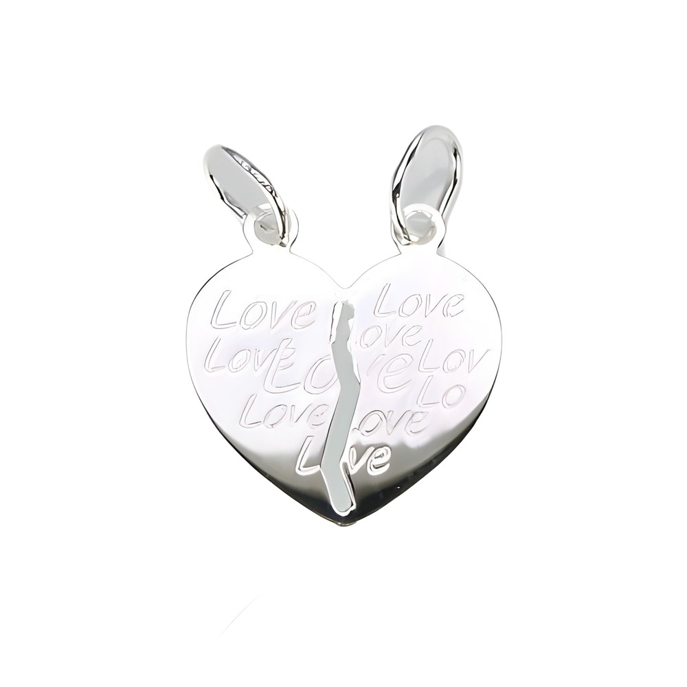 Sidabrinis pakabukas „Love“