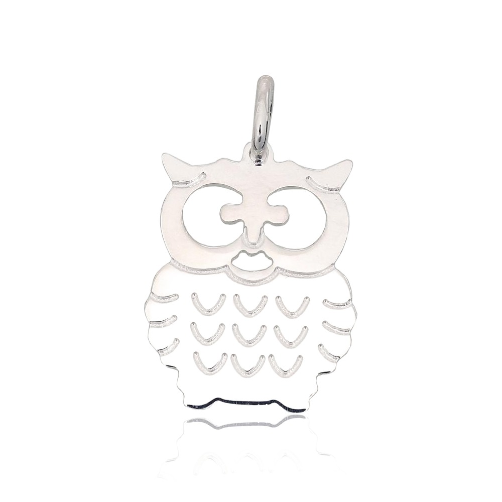 Sidabrinis pakabukas „Owl VII“