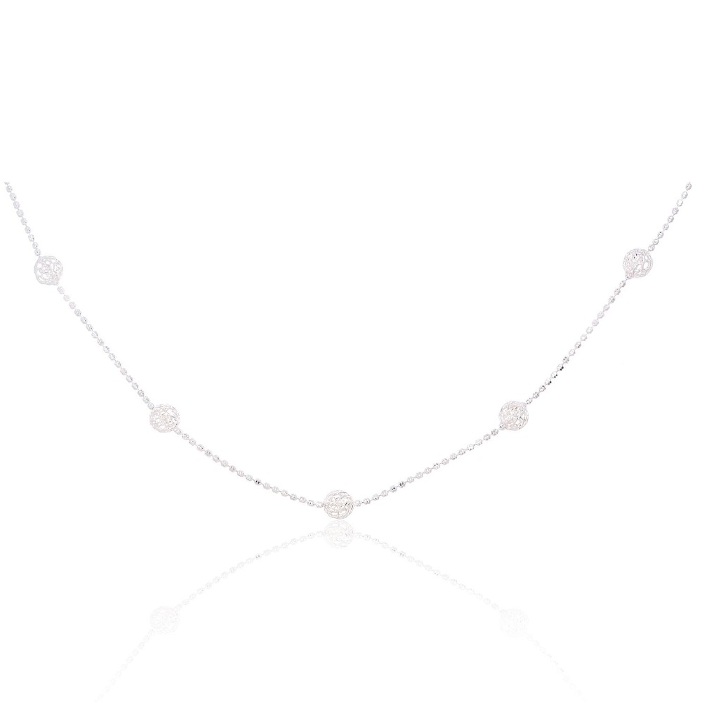 Sidabrinis vėrinys „Beads“