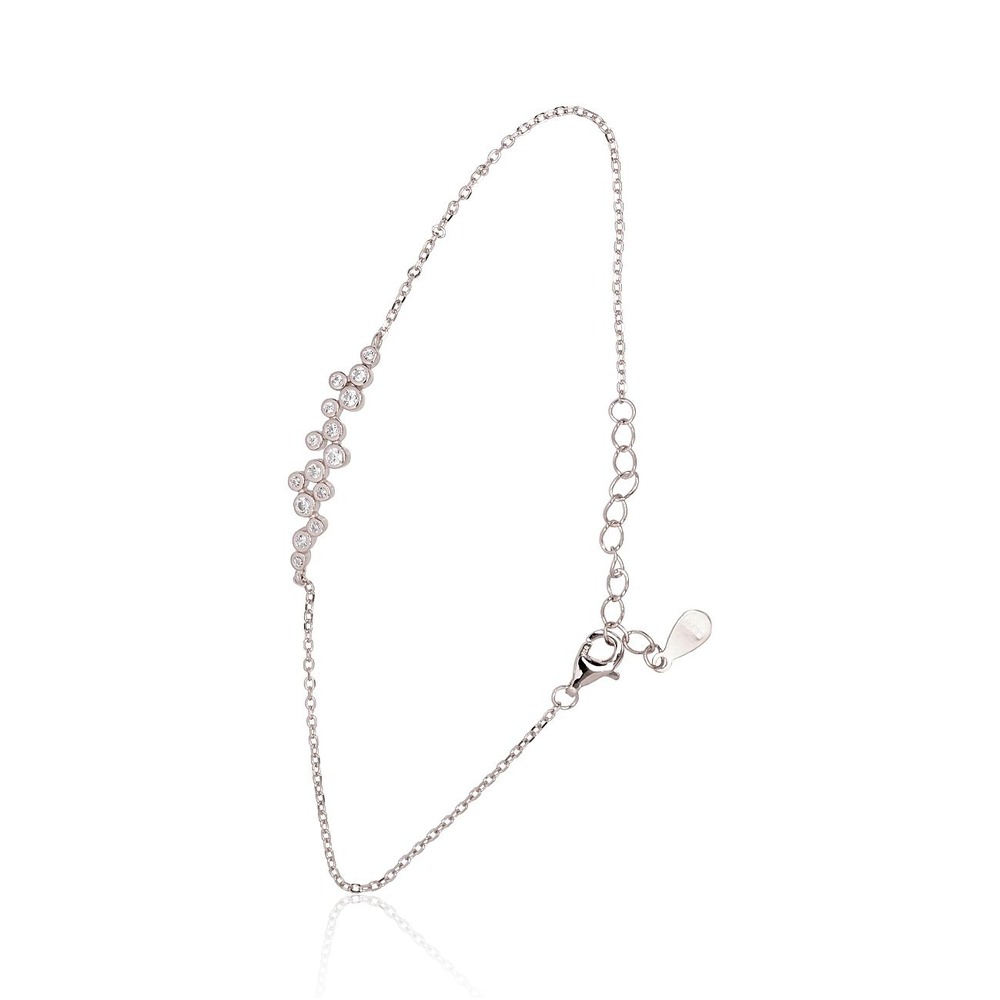 Sidabrinė apyrankė su cirkoniais „Silver Charm III“