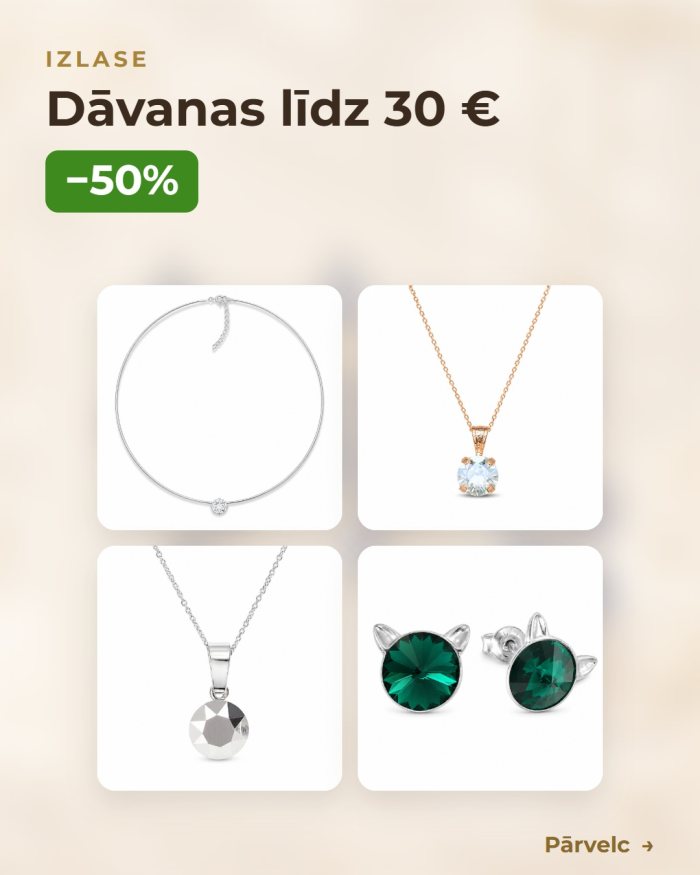 Dāvana līdz 30 €. Arī sev.